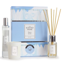Ashleigh & Burwood London Geschenkbox Raumspray + Diffuser + Kerze Fresh Linen