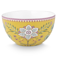 Pip Studio Bowl Lily& Lotus Yellow 18cm
