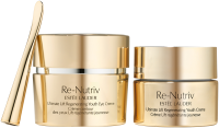 Estée Lauder Re-Nutriv Ultimate Lift Regenerating Youth Eye Set = Eye Crème 15 ml with applicator + Crème 15 ml