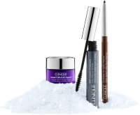 Clinique Lash Power Mascara Set = Mascara (Black Onyx) 6 ml + Quickliner for Eyes Intense (Intense Chocolate) 0,14 g + Smart R-W Correcting Eye Cream 5 ml