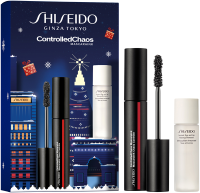 Shiseido Mascara Holiday Kit = ControlledChaos MascaraInk Black Pulse 11,5 ml + Instant Eye and Lip Makeup Remover 30ml