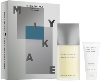 Issey Miyake L'eau d'Issey pour Homme Set = EdT Nat. Spray 75 ml + Shower Gel 50 ml