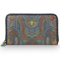 Pip Studio Willow Wallet Jabali Blue 18x3x11cm
