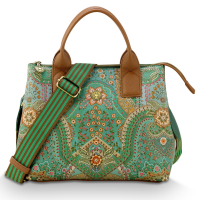 Pip Studio Fia Handbag Medium Jabali Green 26.5x14x22cm