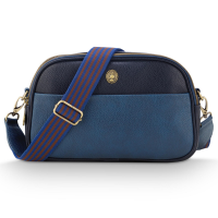 Pip Studio Frida Cross Body Bag Medium Blue 26.5x7.5x16.5cm