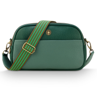 Pip Studio Frida Cross Body Bag Medium Green 26.5x7.5x16.5cm