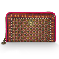 Pip Studio Willow Wallet Imani Red 18x3x11cm
