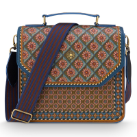 Pip Studio Frances Cross Body Bag Medium Imani Blue 25x9x21.5cm