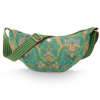Pip Studio Freya Half Moon Cross Body Bag Jabali Green 34x10x16cm