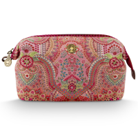 Pip Studio Cooper Cosmetic Purse Medium Jabali Red 22.5x9.5x15cm