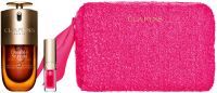 CLARINS Double Serum & Lip Oil Holiday Season Set