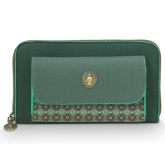 Pip Studio Wallet Pocket WALLY green 19,5x5x11cm