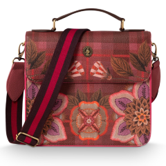 Pip Studio Fenna Cross Body Flap Small Flores Felices Red 25x9x21,5cm