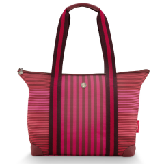 Pip Studio Tilda Tote Bag Medium Stripe Pink 47x17x37cm