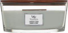 Woodwick Ellipse Jar Lavender & Cedar
