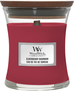 Woodwick Mini Hourglass Elderberry Bourbon