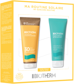 Biotherm Sun Essential SPF 30 Set  = Waterlover Sun Milk 200 ml + Lait Apais 200 ml