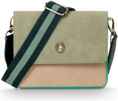 Pip Studio Fenna Cross Body Bag Small Green 19x6x16cm