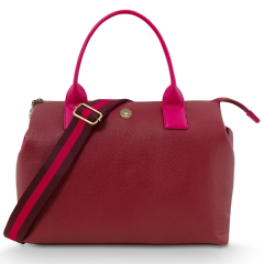 Pip Studio Fia Handbag Large Red 34x16x26.5cm