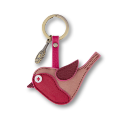 Pip Studio Tommy Ornament Bird Pink 9.5x1x5cm