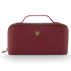 Pip Studio Cyrille Cosmetic Bag Medium Red 23.5x10.5x11cm