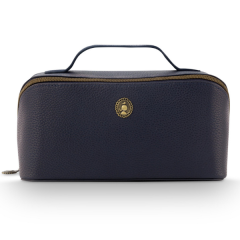 Pip Studio Cyrille Cosmetic Bag Medium Blue 23.5x10.5x11cm