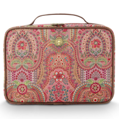 Pip Studio Casey Beauty Case Jabali Red 27x10x19cm