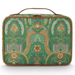 Pip Studio Casey Beauty Case Jabali Green 27x10x19cm