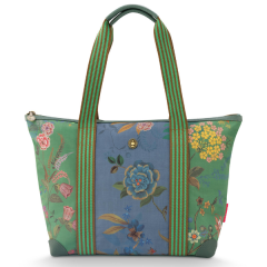 Pip Studio Tilda Tote Bag Medium Bodhi Flower Green 47x17x37cm