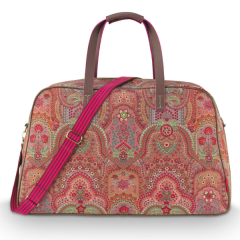 Pip Studio Tovy Weekend Bag Large Jabali Red 65x25.5x40cm