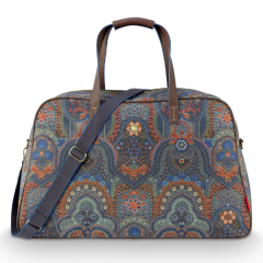 Pip Studio Tovy Weekend Bag Large Jabali Blue 65x25.5x40cm