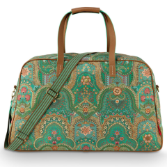 Pip Studio Tovy Weekend Bag Large Jabali Green 65x25.5x40cm