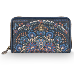 Pip Studio Willow Wallet Il Ricamo Dark Blue 18x3x11cm