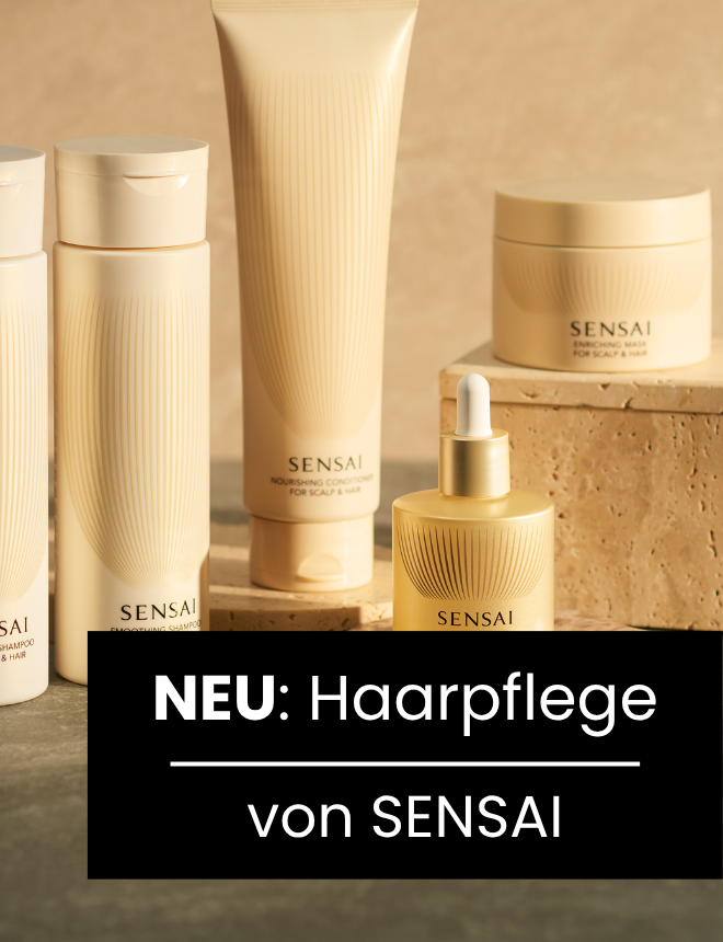 Neu: Haarpflege von Sensai – Shampoo, Conditioner, Haarmaske und Öl-Serum